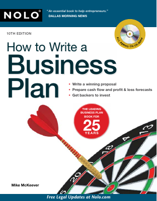 How to Write a Business Plan - Mike McKeever (Nolo).pdf